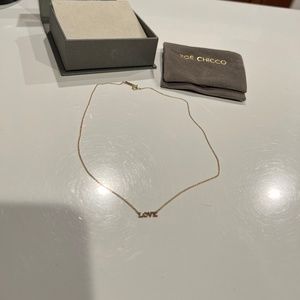 14K ITTY BITTY LOVE NECKLACE